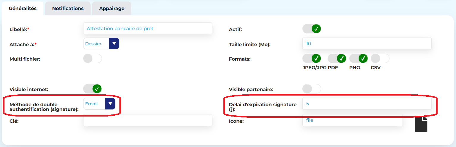 Signature électronique